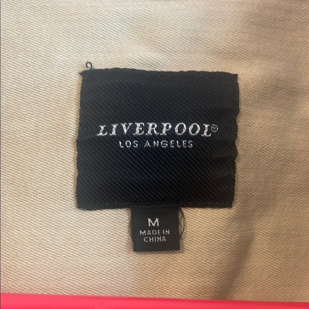 Liverpool Beige Jean Jacket - Picture 3 of 9